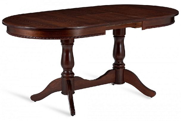 Стол деревянный раздвижной Барэнт 130(170)х90х76 Античный орех - Вид 4