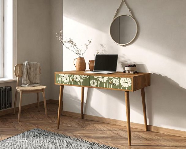 Стол рабочий Berber малый принт 53 арт BB32/Print_53 - Вид 3