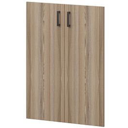 Двери из ЛДСП к широким стеллажам НТ-601.2.Ч.Ф Дуб сафари 780x16x1180 Аргентум - Фото предпросмотра