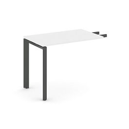 Style Project Next Брифинг-приставка SN-59P.BR-005 Белый/Металл Антрацит 1380*600*750 - Фото предпросмотра