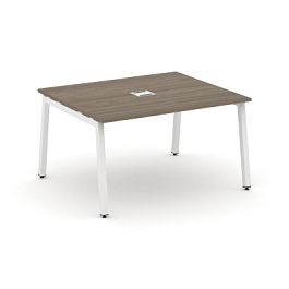 Стайл Проджект Стол переговорный SN-5A.SPRG-034 Вяз Благородный/Металл Белый 1580*1180*750 - Фото предпросмотра