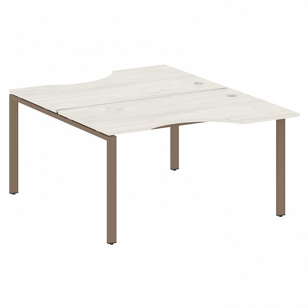 Рабочая станция "Metal System" БП.РАС-СА-2.2 дуб наварра/мокко - Вид 1