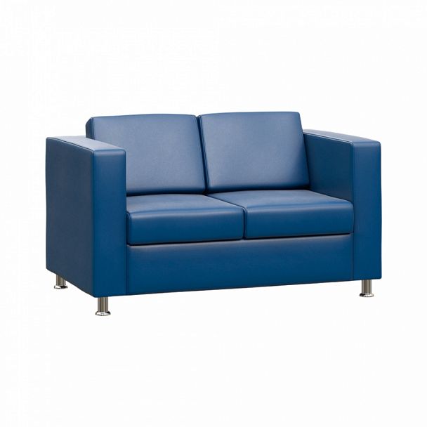 Диван двухместный BORN "BR-02" синий - Вид 1