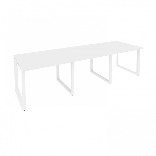 Стол переговорный "Onix" O.MO-PRG-3.1 белый - Вид 1