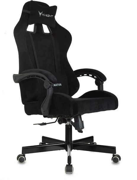 Кресло игровое Knight Terminator черный Light-20 крестов. металл - Вид 1