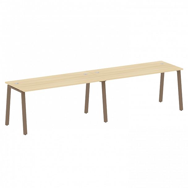 Рабочая станция "Metal System" БА.СМ-2.4 акация/мокко - Вид 1