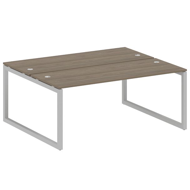 Metal System Quattro Р. ст. на О-образном м/к 50БО.РАС-СП-2.5 Вяз/Серый металл 1800*1475*750 - Вид 1