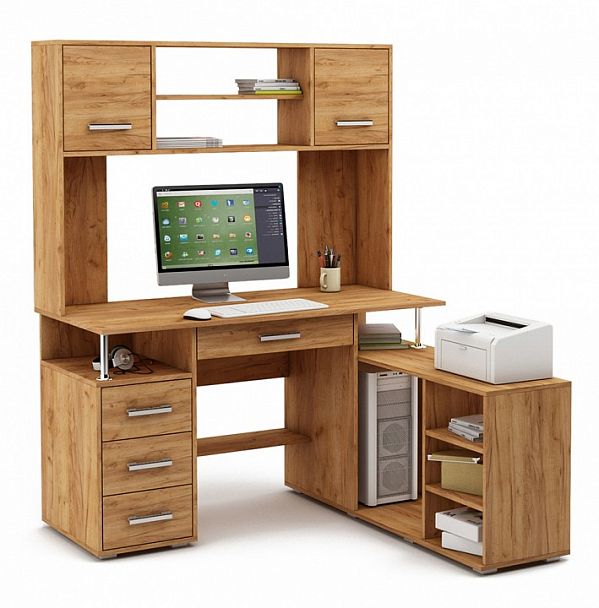 Стол письменный Амбер-24Я - Вид 1