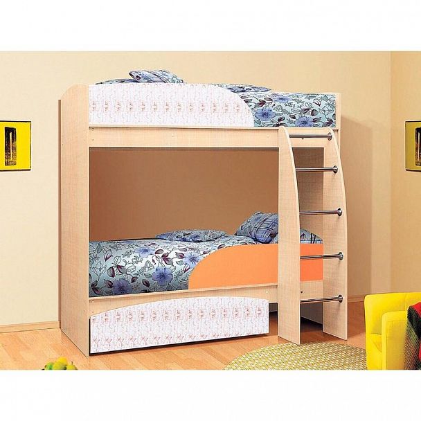 Кровать "Омега 4" МДФ - Вид 5