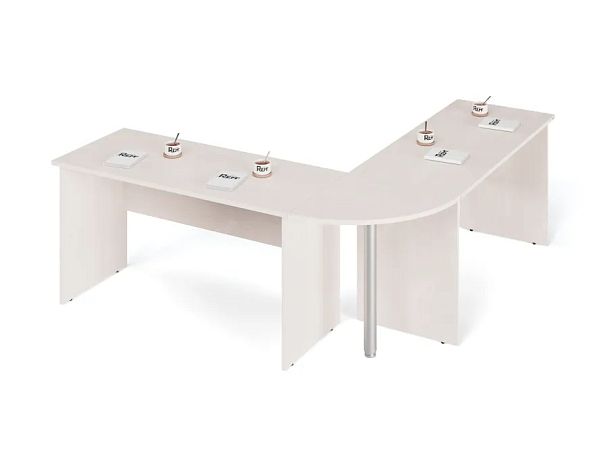 ЛАЙТ / LIGHT RLG012-6x6 Угловой сектор 60x60x2,2 Дуб Молочный - Вид 3