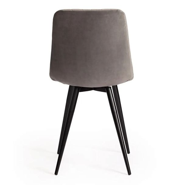 Стул Чилли Х/Chilly X (мод. 7096-1), ткань/металл, серый barkhat 26/черный - Вид 4