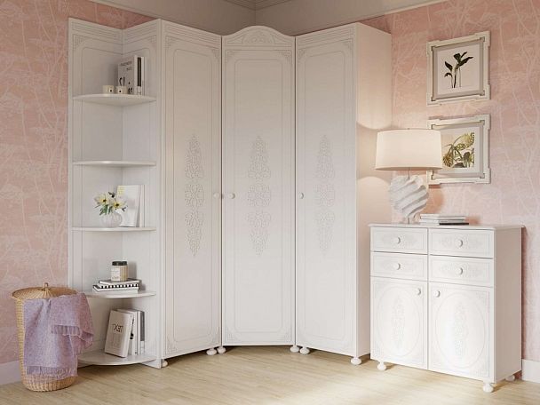 Шкаф платяной Ассоль АС-521К - Вид 2