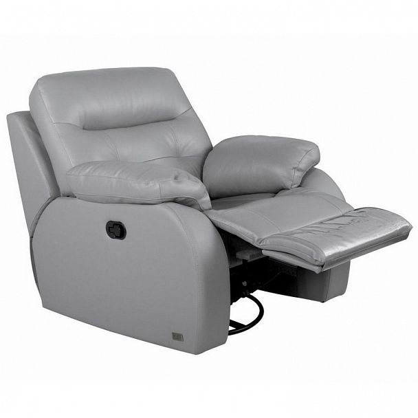 Кресло-реклайнер "Рей" механический кожа - Вид 3