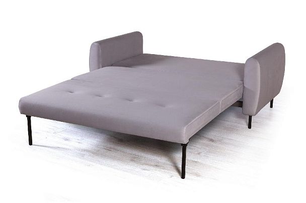 Siena диван-кровать прямой с подлокотниками, бархат 04 - Вид 16