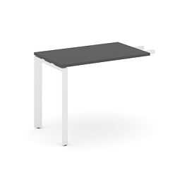 Style Project Next Брифинг-приставка SN-59P.BR-004 Антрацит/Металл Белый 1180*600*750 - Фото предпросмотра