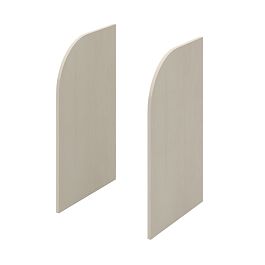 Боковые панели для комбинации стоек-ресепшн "Система-M"  ПК-УНФО-БКР114х70-В1-99 клен - Фото предпросмотра