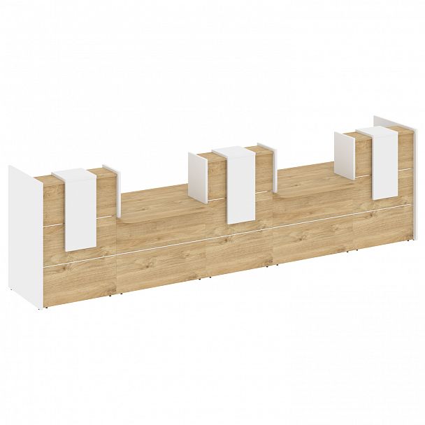 Ресепшн "Onix" O.R-K-20 тиквуд светлый/белый - Вид 2