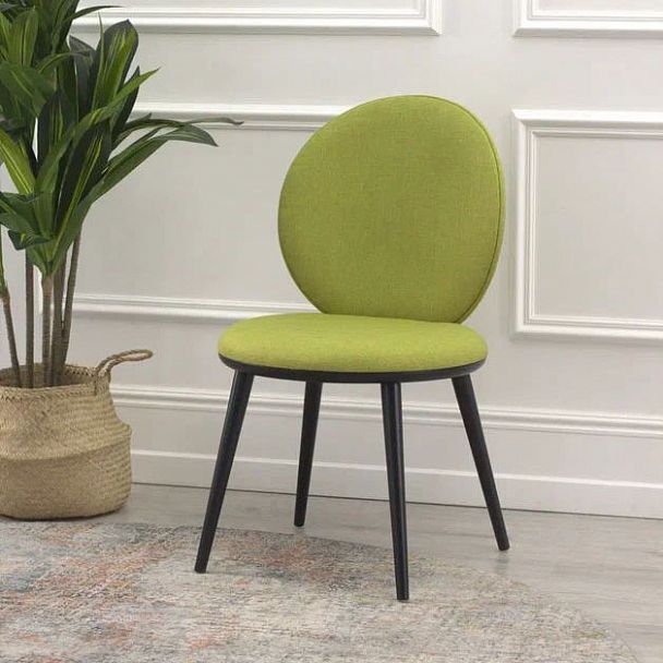 Стул Ronda, салатовая рогожка, ножки бук - Вид 9