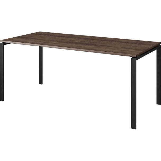 Стол переговорный на металлокаркасе АМ-0058 дуб апрель/Антрацит 1800x850x760 Арго-М - Вид 1