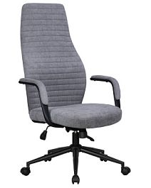 Офисное кресло для руководителей DOBRIN LOKI (серый (VRH230-03)) - Фото предпросмотра