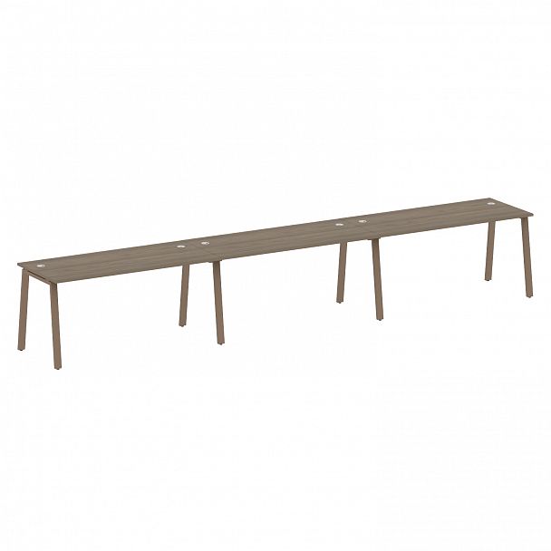 Рабочая станция "Metal System" БА.СМ-3.4 вяз/мокко - Вид 1