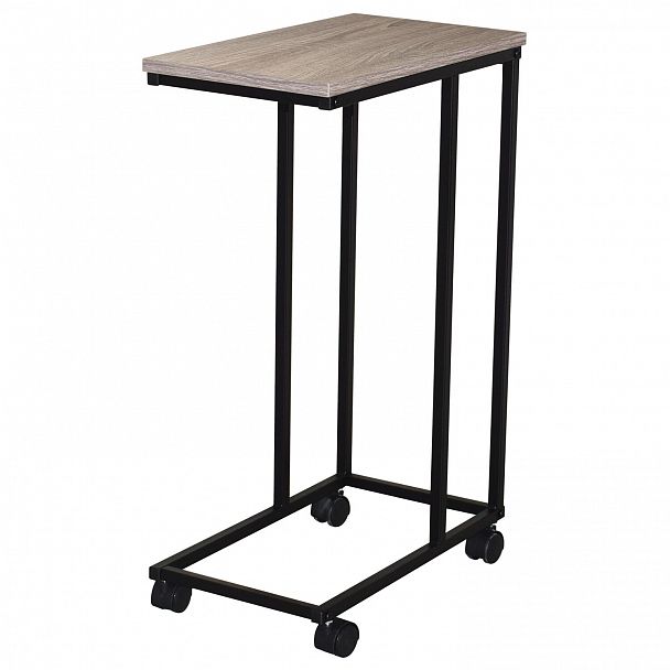 Стол журнальный на металлокаркасе BRABIX LOFT CT-001, 457х380х685 мм, цвет дуб антик, 641860 - Вид 7