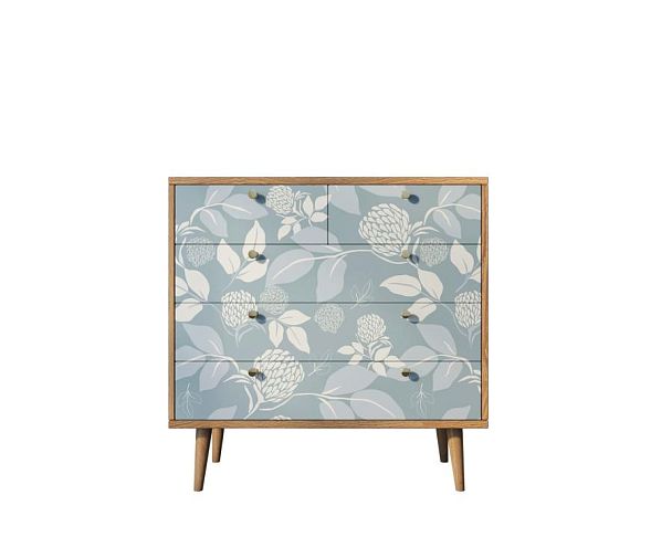 Комод Berber пять ящиков 39 принт арт BB36/Print_39 - Вид 1