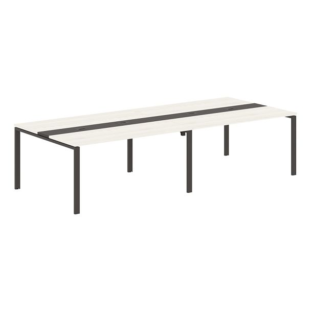 Конференц стол EUCT 3114 Ясень Траун/Мокко 3132х1346х750 EDIS - Вид 1