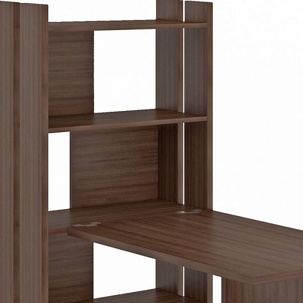 Стол компьютерный Домино Лайт СТЛ-ОВ+С100Прям+ТЯЛ Шамони - Вид 4