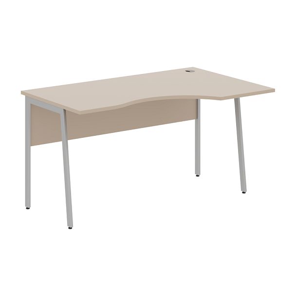 Стол прямой СА-2P(R) Мокачино/Алюминий 1600х900х755 IMAGO PLUS - Вид 1