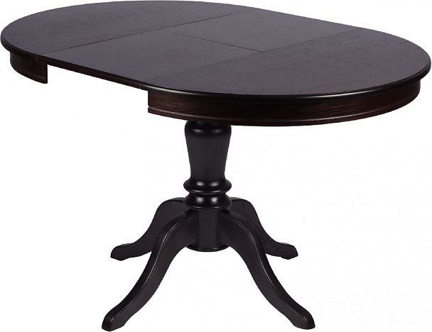 Стол деревянный раздвижной Элат D90(130)х90х76 Венге - Вид 6