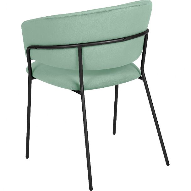 Комплект кухонных стульев Даксон мятный велюр/черный, 3 шт. - Вид 5