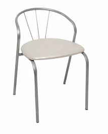 Вега стул к/з бежевый на искре - Фото предпросмотра