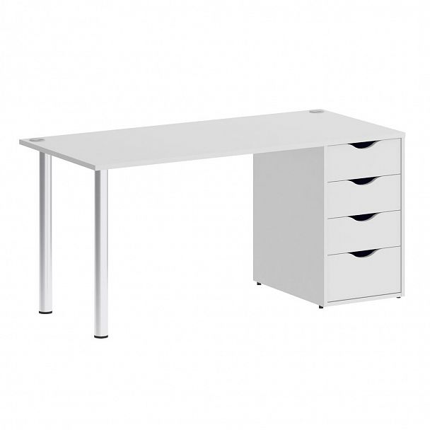 Стол "Home office" VR.SP-3-158.4 белый - Вид 1