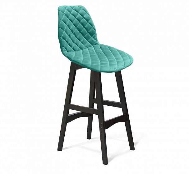 Стул барный Sheffilton SHT-ST29-C12/S65 голубая лагуна голубая лагуна/венге - Вид 1