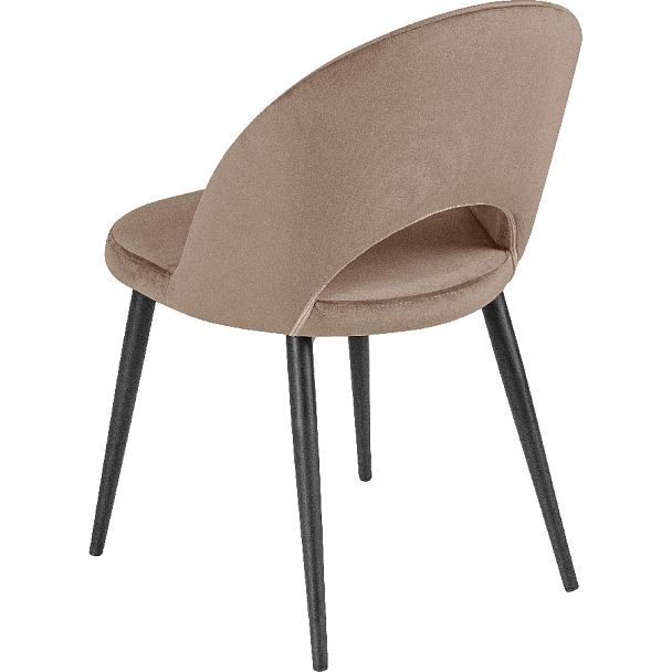 Стул кухонный Рэди латте велюр/черный - Вид 5