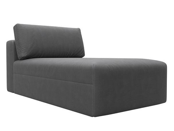 Модуль канапе Лига-060 НПБ Искусственная замша серый - Вид 1