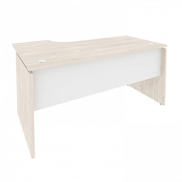 Стол эргономичный "Onix" O.SA-1 денвер светлый/белый - Вид 1