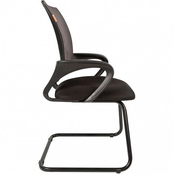 Кресло CHAIRMAN 696V, ткань TW/сетчатый акрил, серый - Вид 3