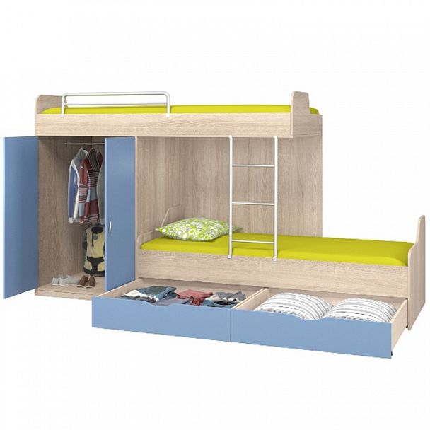 Двухъярусная кровать "Дельта - 18.04.01" - Вид 2