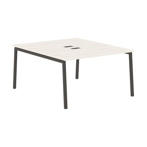 Стол 2-х местный ELWST 1316 Ясень Траун/Мокко 1360х1606х750 EDIS - Вид 1