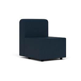 Прямая секция Юнона Un/pr экокожа синяя CN1128 - Фото предпросмотра