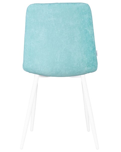 Стул обеденный DOBRIN CHILLY ROMBO (Тиффани Simple 51, основание белый) - Вид 5