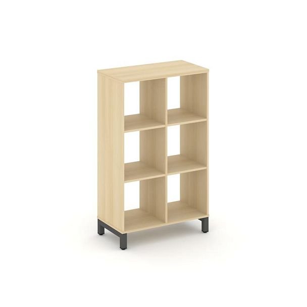 Стайл Проджект Каркас стеллажа 3 яр. SN.KS-320 Акация Лорка/Металл Антрацит 754*400*1248 - Вид 1