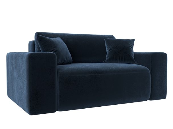 Кресло Лига-036 НПБ Велюр синий - Вид 1