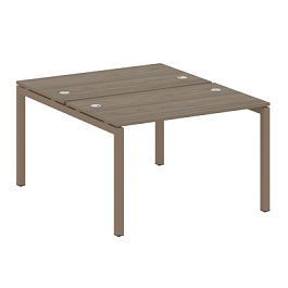 Metal System Quattro Р. ст. на П-образном м/к 50БП.РАС-СП-2.2 Вяз/Мокко металл 1200*1475*750 - Фото предпросмотра