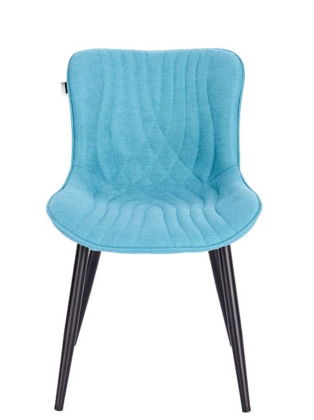 Обеденный стул Everprof Aqua (Аква) Ткань Голубой - Вид 3