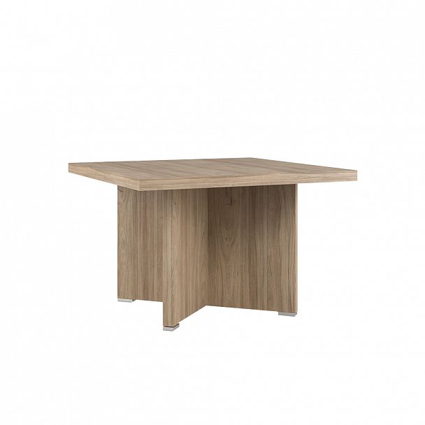Стол переговоров Solid 115x115x75 вяз - Вид 1