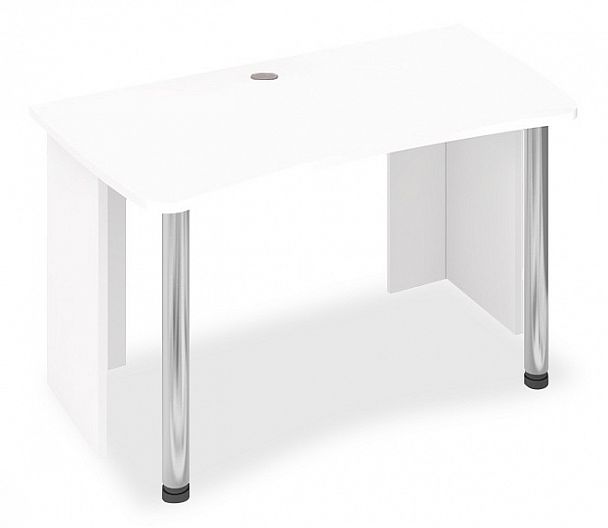 Стол офисный Домино Лайт СКЛ-Софт140 Белый - Вид 1