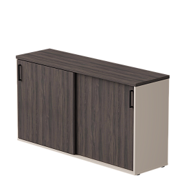 Шкаф-купе низкий Everprof EVO 1374х385х755 Кашемир/Дуб Пасадена - Фото предпросмотра